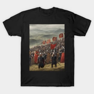 Inspiring And Exciting Medieval Times In Scandinavia. T-Shirt